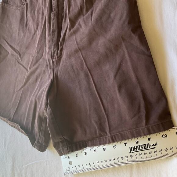 CM Women’s Casual Khaki Shorts size 10 US, Solid Brown - Picture 3 of 9
